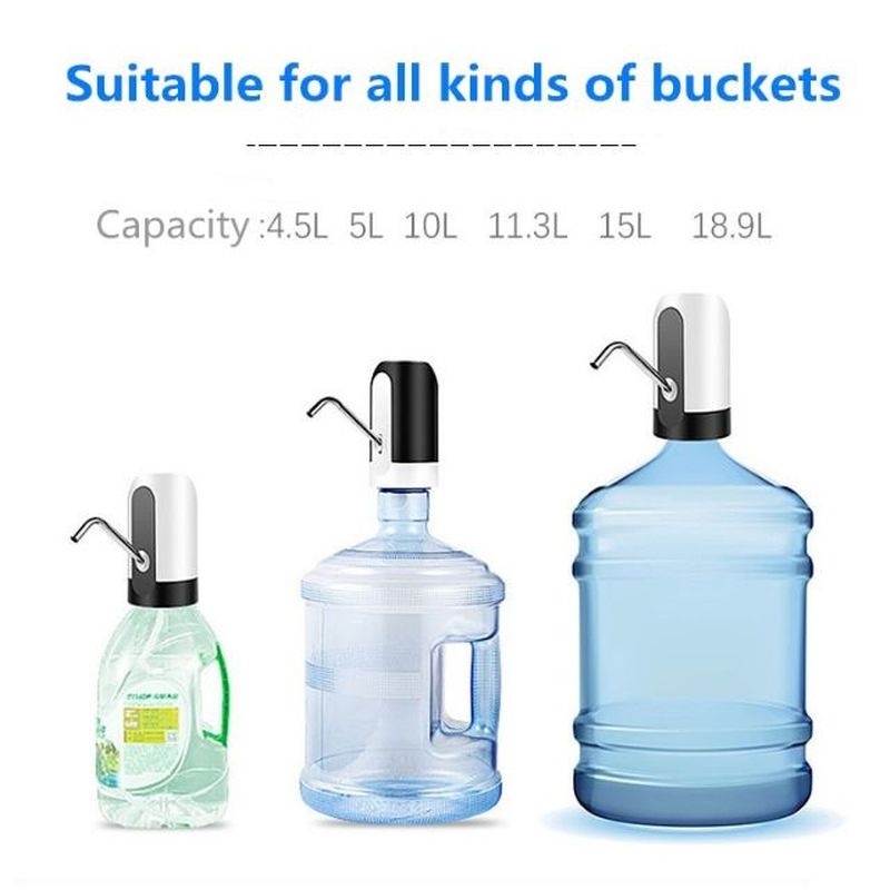 Vòi bơm nước khoáng tự động có thể sạc lại được cao cấp