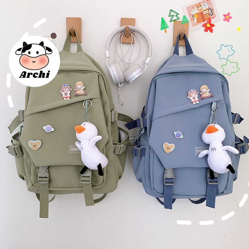 [Mã SKAMSALE8 giảm 10% đơn 200K] Balo ulzzang cao cấp chống nước Chen&amp;Hao