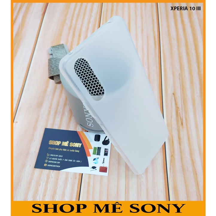 Xperia 1 III - Xperia 5 III - Xperia 10 III - 1 - 1 II - 10 II - 5 - XZ1 - XZ2 - XZ3 - Ốp nhám mờ chống vân tay