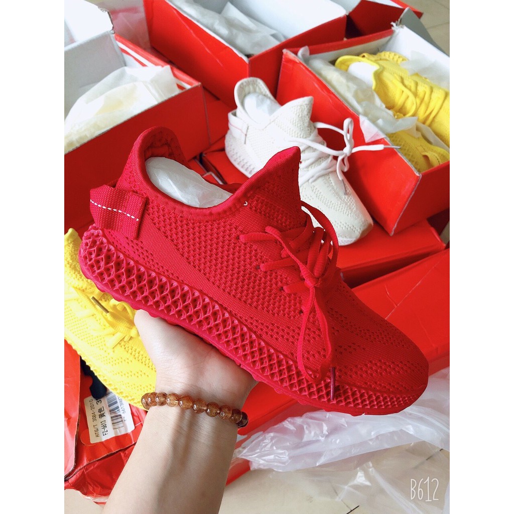 Giày Thể Thao Đế Lưới Mã Xịn Xò Lên Form