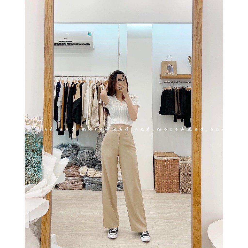 Quần culottes beige | BigBuy360 - bigbuy360.vn