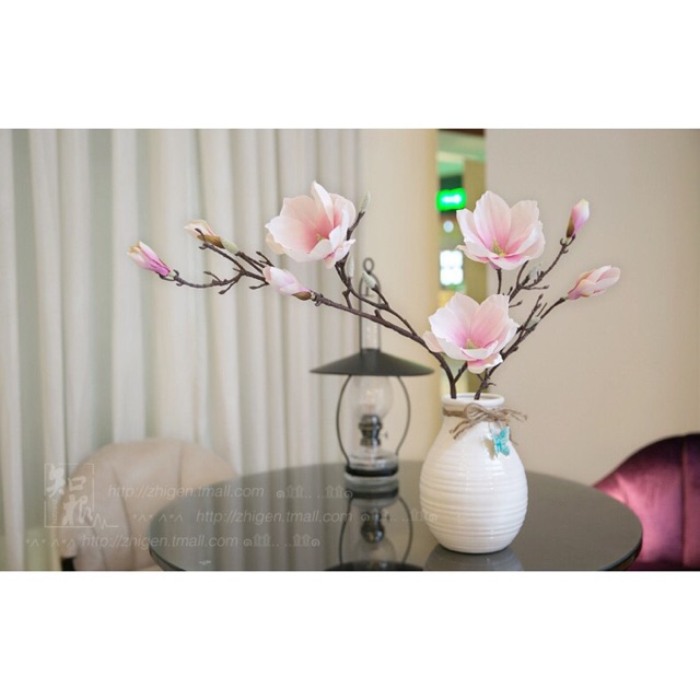 Hoa mộc lan hồng cao cấp.