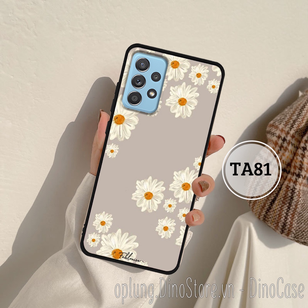 Ốp Samsung A53 / A33 / A73 5G - A13 / A23 4G - Ốp lưng Samsung bảo vệ camera chống bám bẩn in hình hoa cỏ vintage.