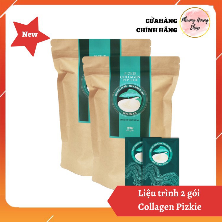 Liệu Trình 2 Gói Collagen Cá Hồi Pizkie