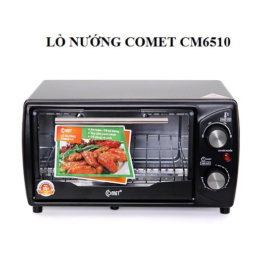 LÒ NƯỚNG ĐIỆN COMET CM6510 - DUNG TÍCH 10 LÍT