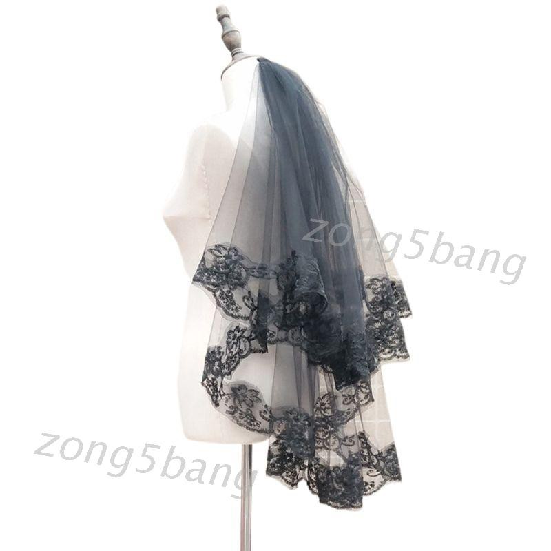 Voan che cho cô dâu phong cách Halloween