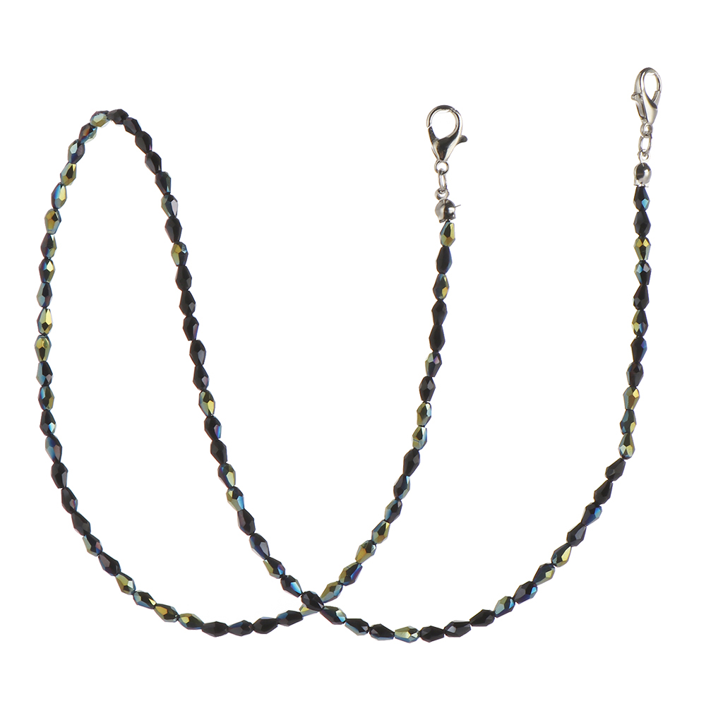 Dây chuỗi hạt kim loại dùng đeo khẩu trang mắt kính chống rơi thời trang