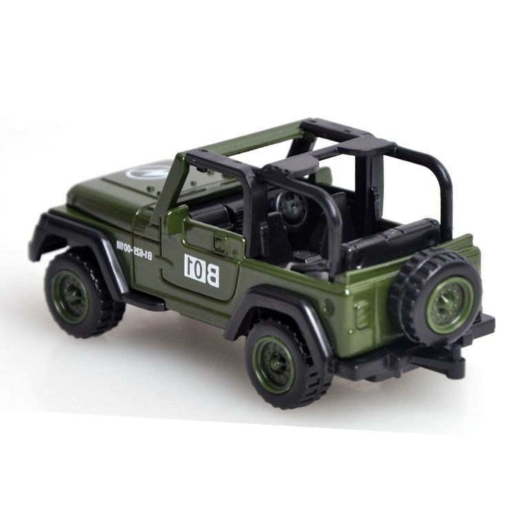 Mô Hình Xe Jeep Bằng Hợp Kim Tỉ Lệ 1 / 72 Rộng 8cm Cao 3.5cm Rộng 3.5cm