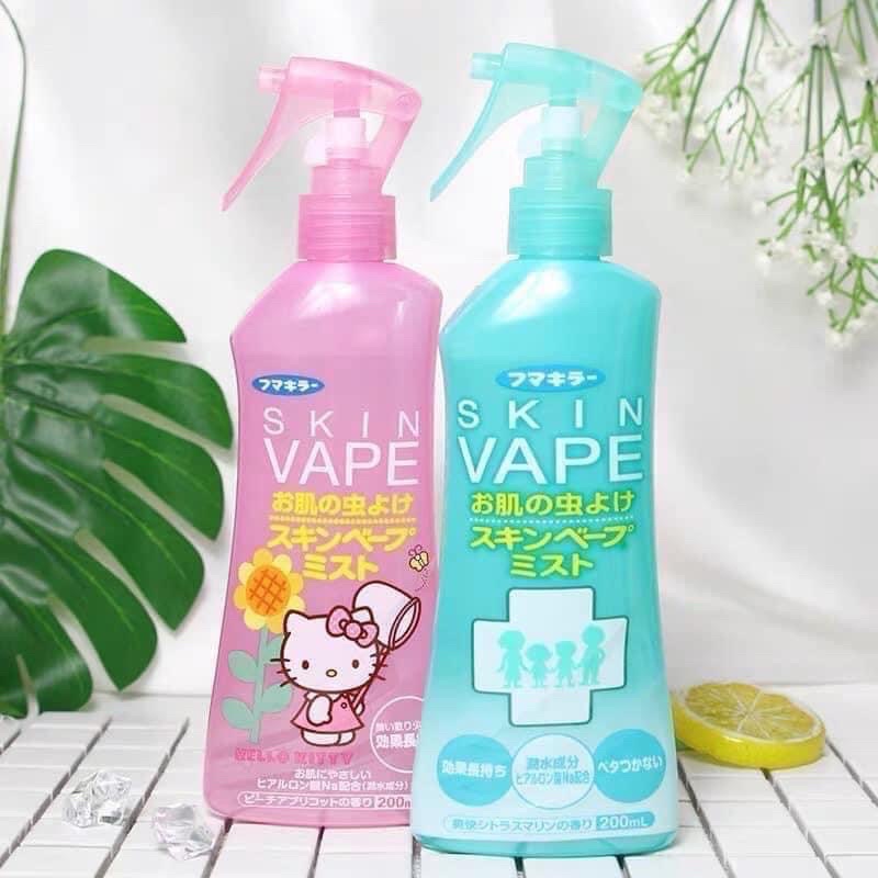 Xịt ngăn ngừa muỗi Skin Vape Nhật Bản