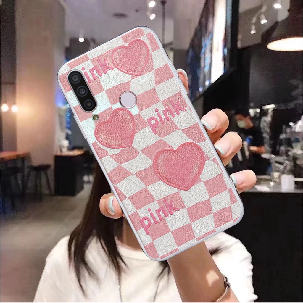 Ốp Vsmart Star 3 / Star 4 / Star3 / Star4 caro trái tim cá tính, thời trang siêu đẹp, siêu phong cách