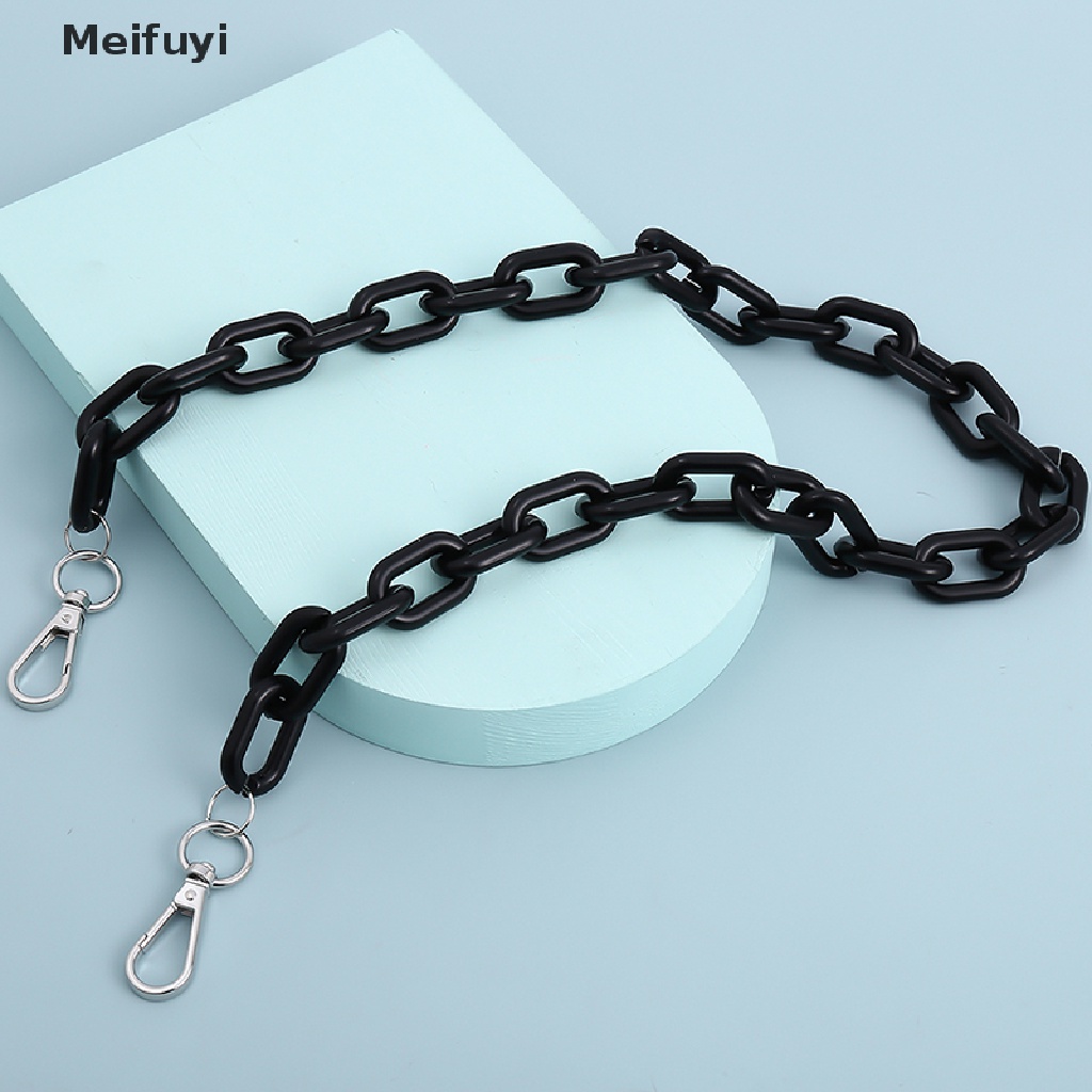[Meifuyi] Fashion Punk Hip-hop Acrylic Belt Waist Chain Pants Jeans Key Chain Women VN439