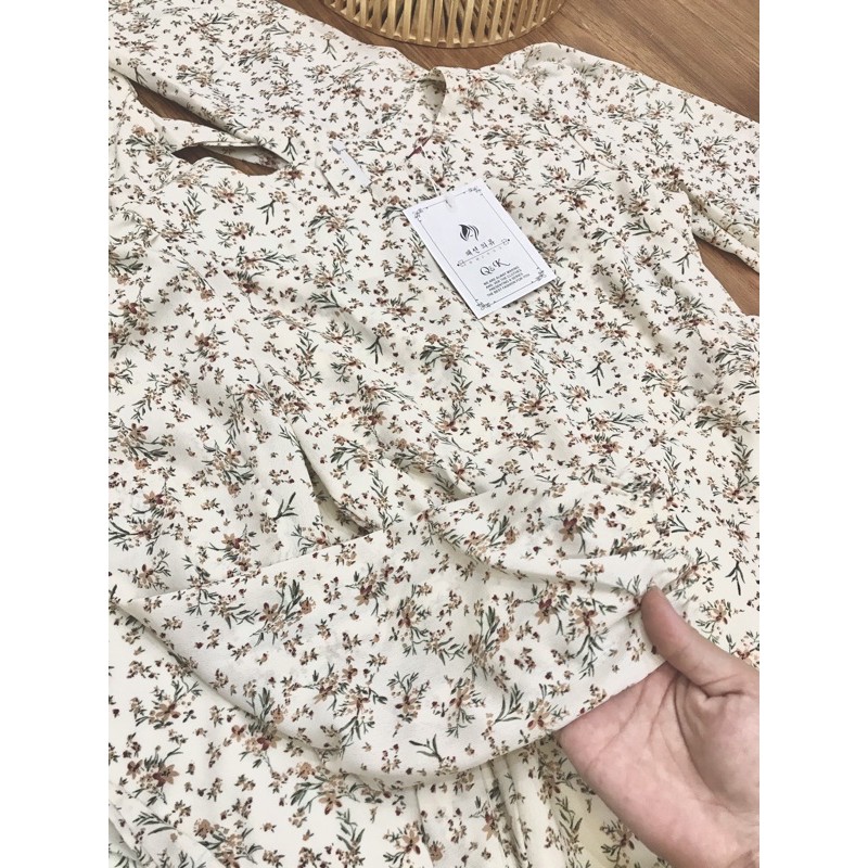 Váy Hoa Nhí Vintage Có Sẵn