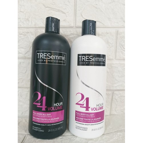 DẦU GỘI - DẦU XẢ TRESEMME MỸ 24 HOUR VOLUME SHAMPOO - CONDITIONER MỸ DÀNH CHO TÓC UỐN CONG, TẠO ĐỘ PHỒNG 1l15