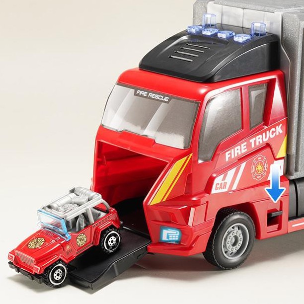 Mô hình ô tô trẻ em xe cứu thương - đồ chơi tải cảnh sát