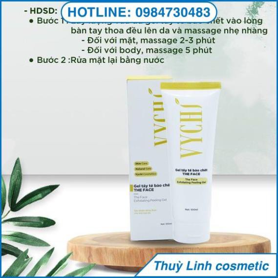 [SẢN PHẨM CHÍNH HÃNG] Gel tẩy tế bào chết/tẩy da chết THE FACE EXFOLIATING PEELING GEL -VYCHI | BigBuy360 - bigbuy360.vn