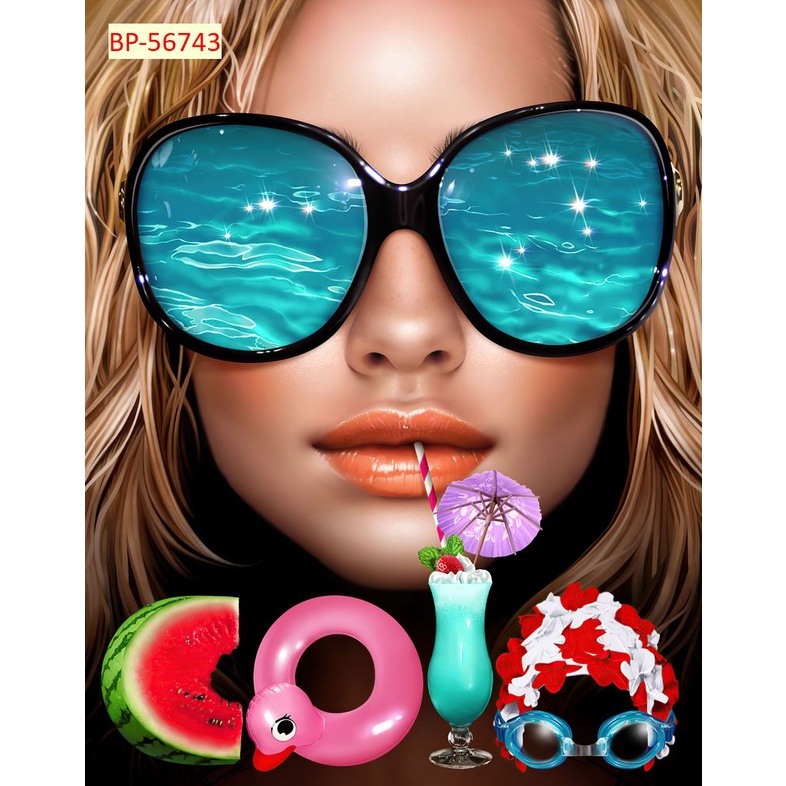 Tranh dán tường Quán Cafe, Trà Sữa, Trang Trí Cửa Hàng 3D khổ lớn