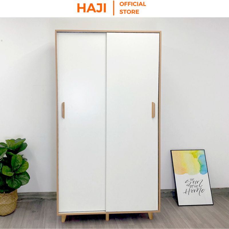 Tủ quần áo cánh lùa thông minh chắc chắn sức chứa lớn thương hiệu HAJI- AP150