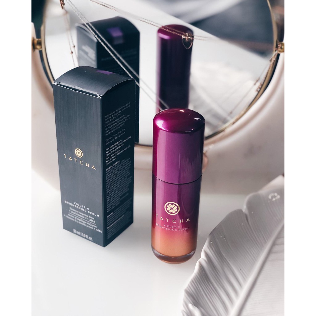 Serum sáng da TATCHA Violet-C Brightening Serum 30ml