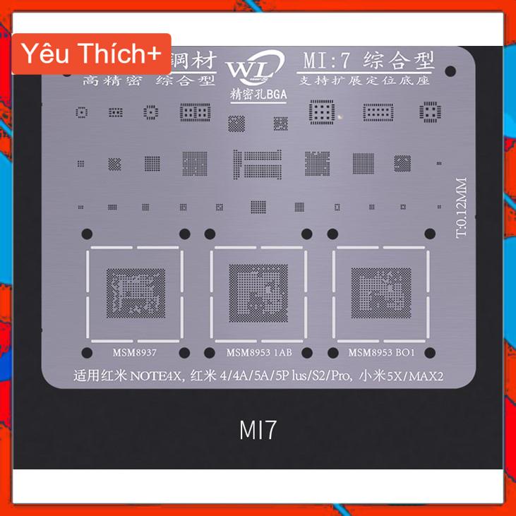 Vỉ làm chân Xiaomi MI:7 NOTE4X