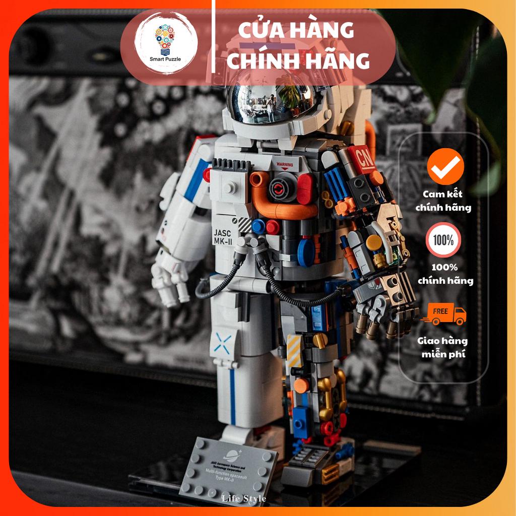 Mô Hình Lắp Ghép non Lego Phi Hành Gia Jaki Mô Hình Lắp Ráp Mô Hình Trang Trí Mô Hình Decor Cao Cấp Mô Hình Quà Tặng