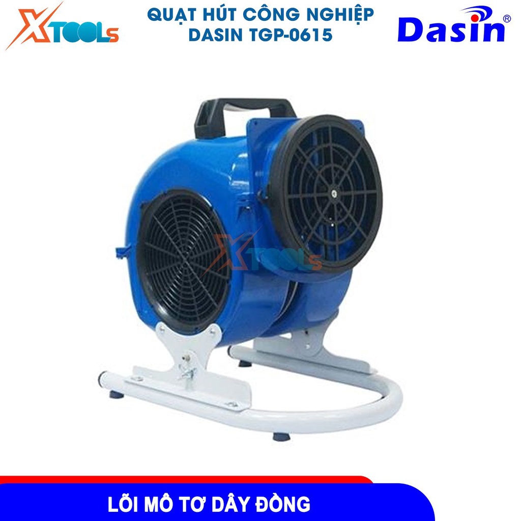 Quạt hút công nghiệp Dasin TGP-0615 lưu lượng gió 780 m3/giờ công suất 229W thải không khí ẩm mốc