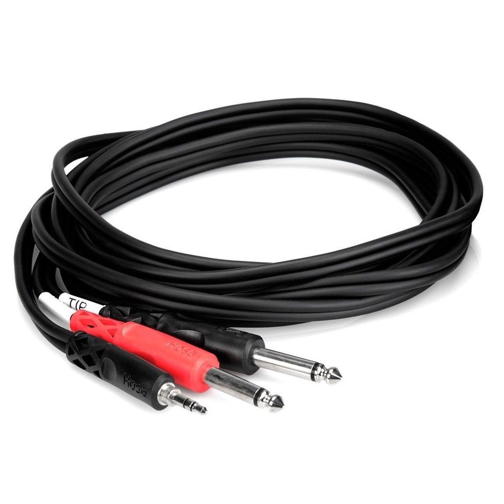 Dây HOSA STEREO BREAKOUT 3.5mm trs to dual 14 ts