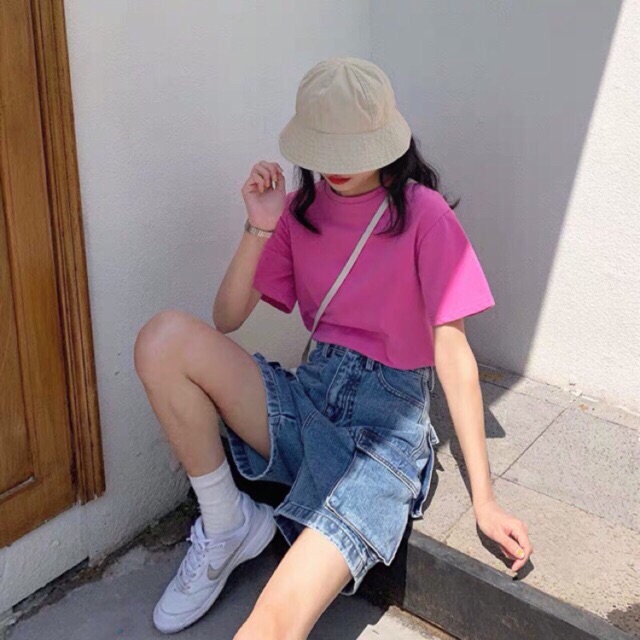 Quần ngố jean túi hộp cực đẹp ( hình thật )