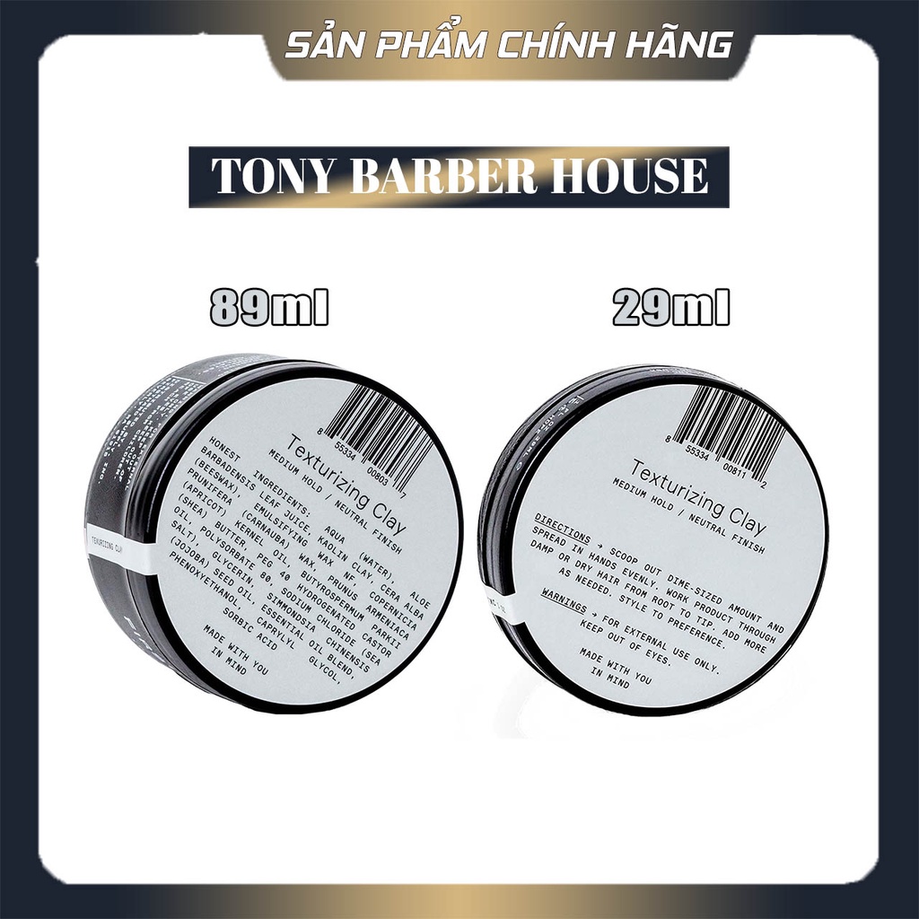 Sáp vuốt tóc Firsthand Supply Texturizing Clay 29ml 89ml