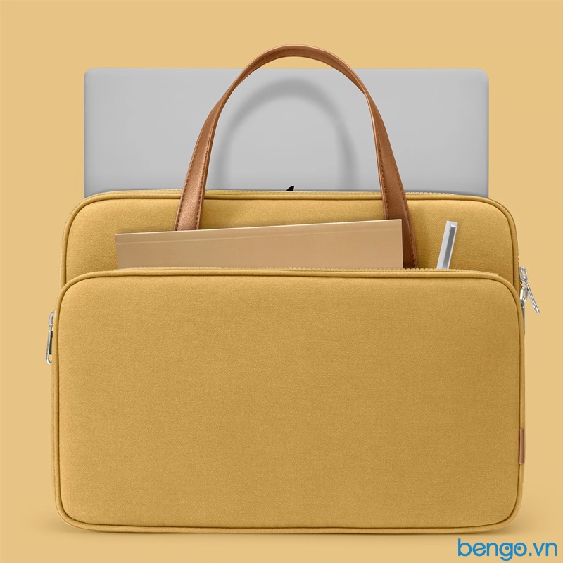 Túi Xách TOMTOC (USA) Briefcase Premium Cho MacBook Pro 13”/14”, Ultrabook 13″/Macbook Pro 16&quot; - H21-C01