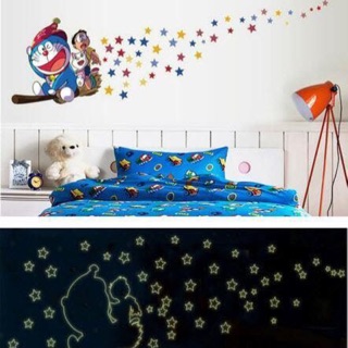 Decal đoremon dạ quang