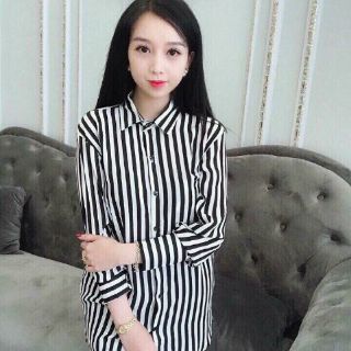 Áo sơ mi nữ kẻ sọc SM790