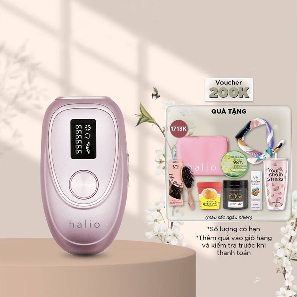 Máy triệt lông mini lạnh Halio IPL Cooling Hair Removal Device - Thiết bị làm đẹp