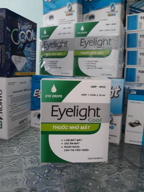 EYEVIT CORKE tặng kèm nhỏ mắt Eyelight cool( hộp 20 ống)