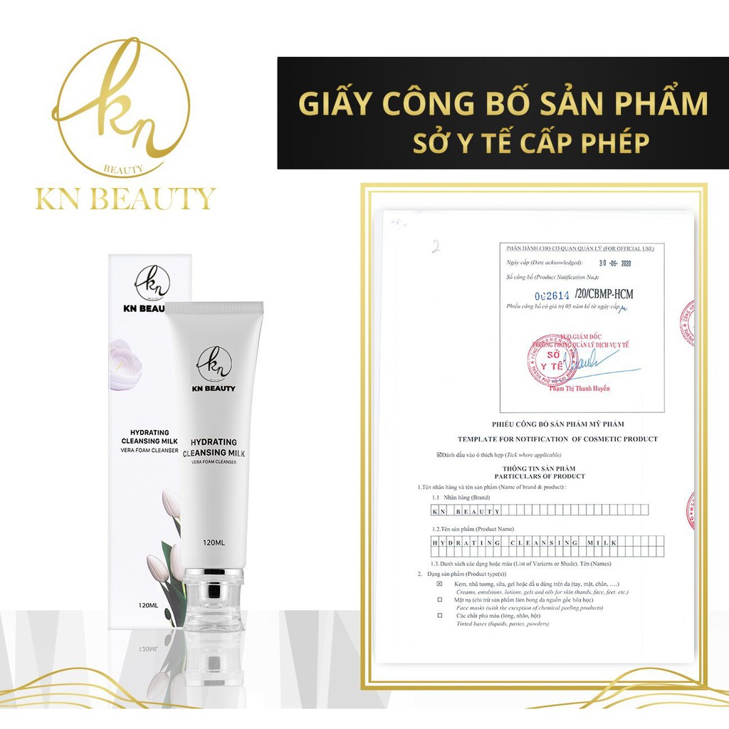 Bộ 4 sản phẩm Ngừa Nám Trắng Da KN Beauty Kem dưỡng + Serum + Sữa rửa mặt + Tẩy tế bào chết tặng Kem body KN Beauty