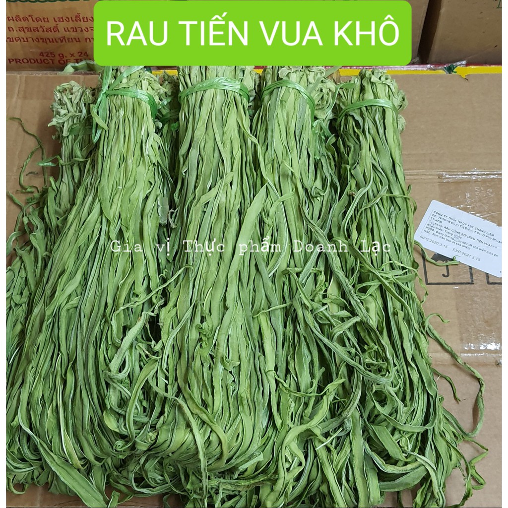 [Loại đẹp] 1kg Rau Tiến Vua khô, xanh non / Rau cần biển 💯 nhập khẩu chính ngạch (video Doanh Lạc quay)