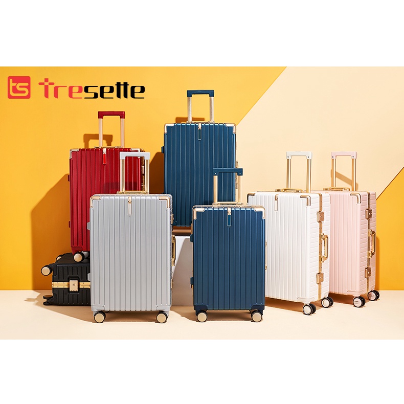 FREESHIP [SIZE 26 INCH] Vali khóa sập cao cấp nhập khẩu Hàn Quốc Tresette TSL-1175
