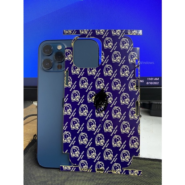 DÁN  PPF 4 LOP  Full TOÀN BỘ  IPHONEE PPF BÓNG viền lưng máy  13 prm 13 13 PRO 12 PRM ....