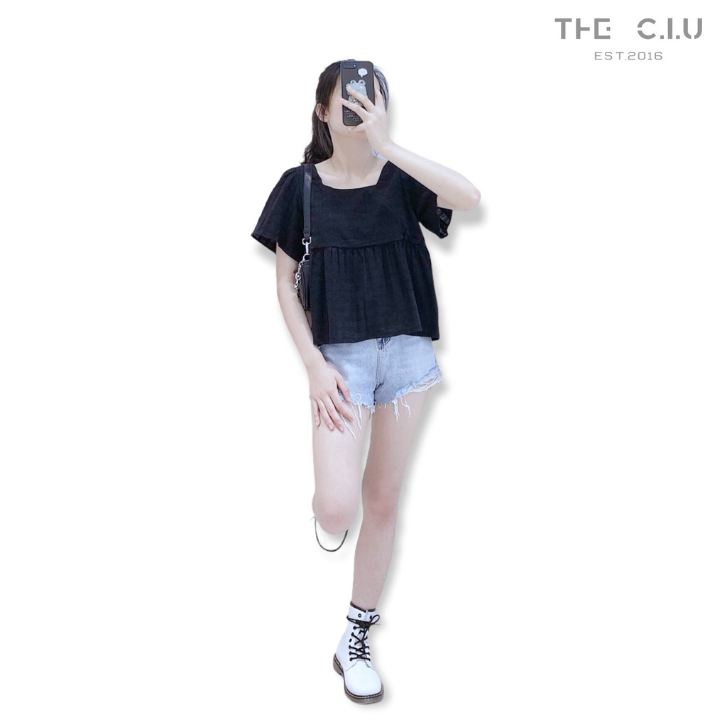 Áo kiểu tay ngắn THE CIU- Trudy Top