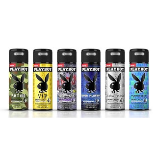 Xịt Khử Mùi Toàn Thân Nam Playboy 24h 150ml - France