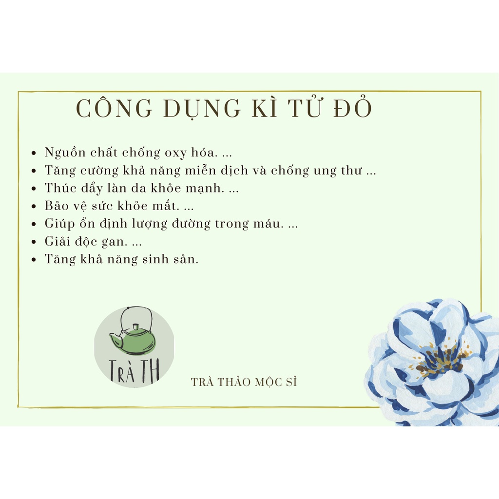 Kỷ tử đỏ to Ninh Hạ 100g