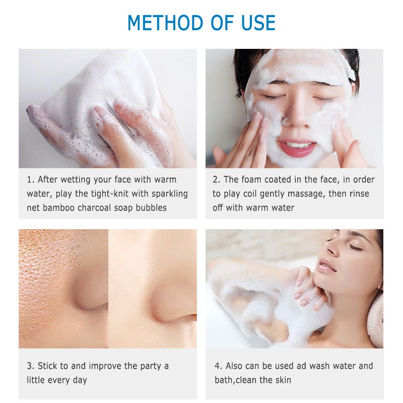 [fast] Lovely goblin sea salt mite removal makeup oil control sulfur face wash goat milk soap 【ou】
