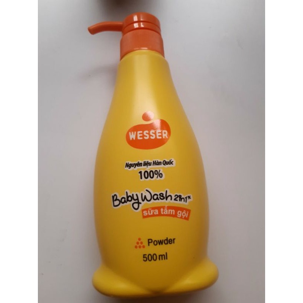 Sữa tắm gội weseer 500ml