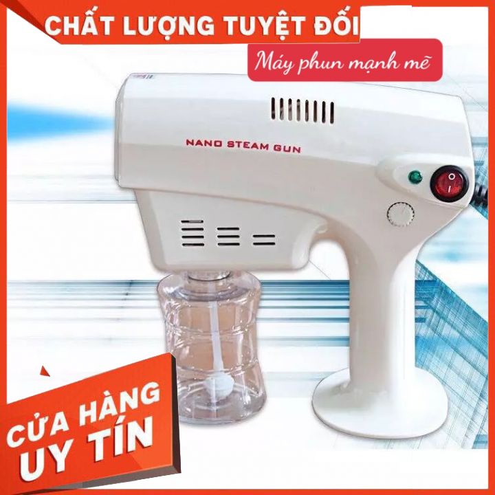 Máy Phun Nano Cầm Tay Phục Hồi Tóc Hư Tổn - Nano Steam Sparaye-chuyên dùng cho salon tóc -rất tiện lợi (hàng chính hãng)