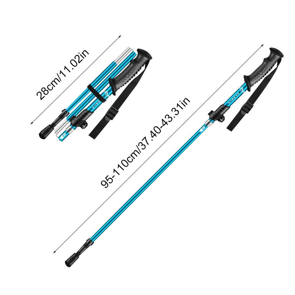 YOLA Gậy Leo Núi Bằng Hợp Kim Nhôm Chất Lượng Cao