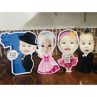 Chibi trang trí sinh nhật 80cm