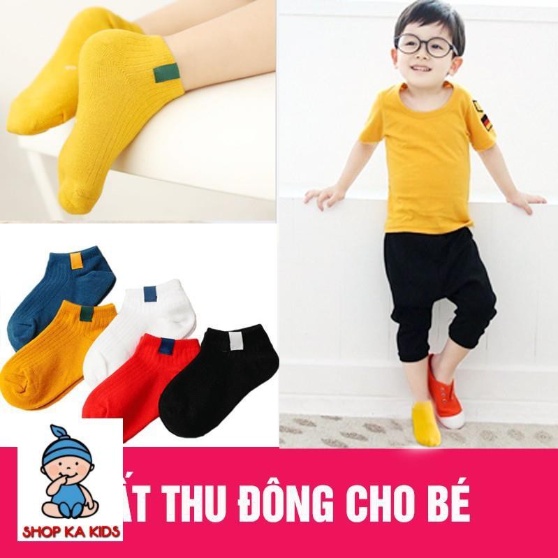 [ Bán sỉ/ lẻ ] Set 5 đôi tất gân cho bé 0-3 tuổi- SP000337