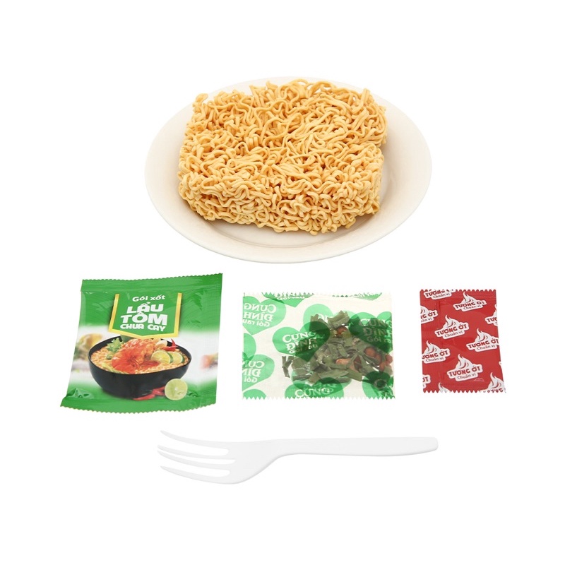[Tân Phú] Mì ly Cung Đình vị Lẩu tôm chua cay 65g, mì khoai tây ăn liền | BigBuy360 - bigbuy360.vn