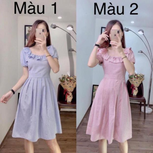 BÁN SỈ ĐẦM XÒE KẺ CỔ BÈO THIẾT KẾ SALE SỐC SLL GIÁ TỐT