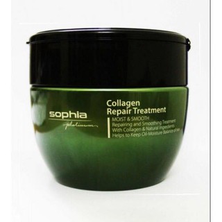 Hấp dầu phục hồi thảo dược collagen sophia 500ml