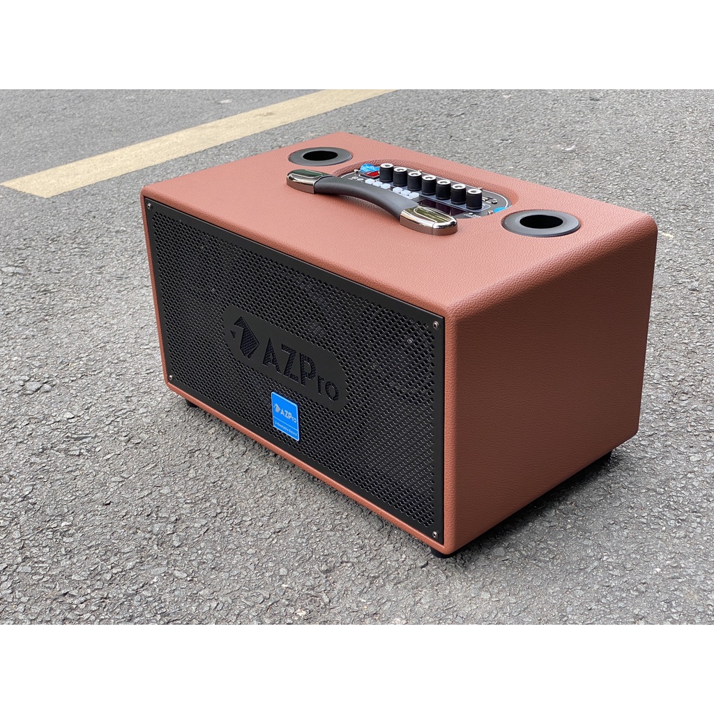 Loa Kéo karaoke AZPRO AZ- 338 Chất Lượng Cao - thiết kế mạnh mẽ vỏ gỗ bọ da tổng hợp, sang trọng
